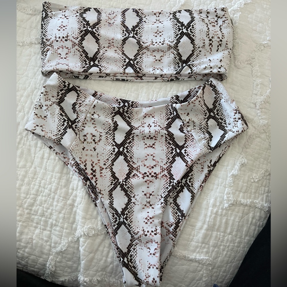 Animal print bikini